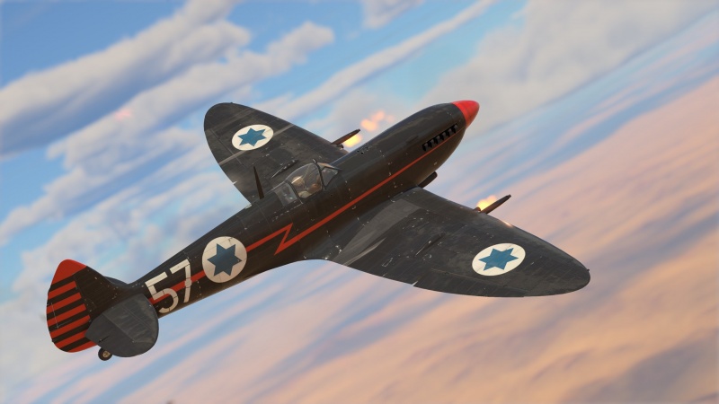 Weizman's Spitfire LF Mk.IXe (Israel) - War Thunder Wiki