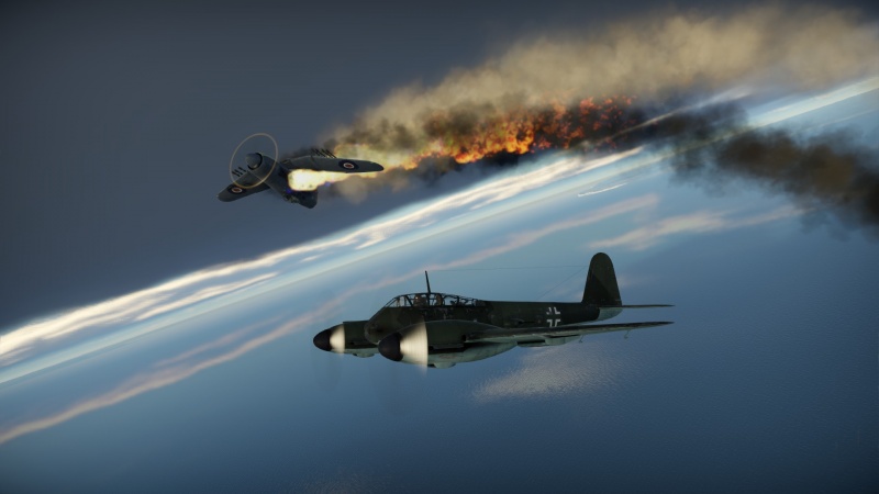 File:Me 410 A-1 shot down a Firecrest.jpg