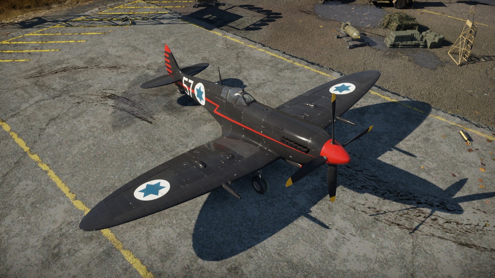 Weizman's Spitfire LF Mk.IXe (Israel) - War Thunder Wiki