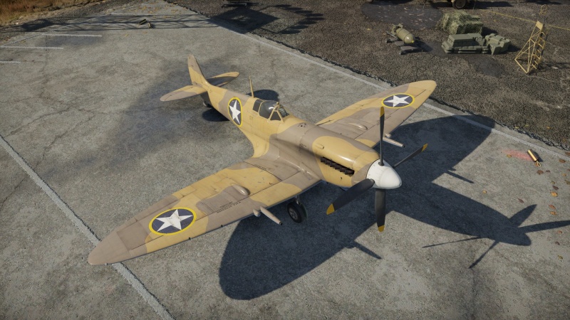 Spitfire LF Mk IXc (USA) - War Thunder Wiki