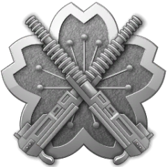 Jap machine gun shooting badge.png