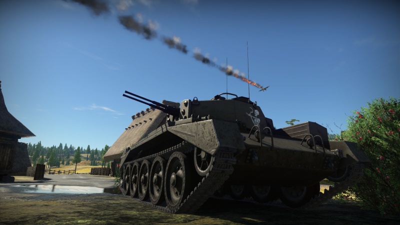 File:Crusader AA Mk II after shooting down a Ju-87.jpg