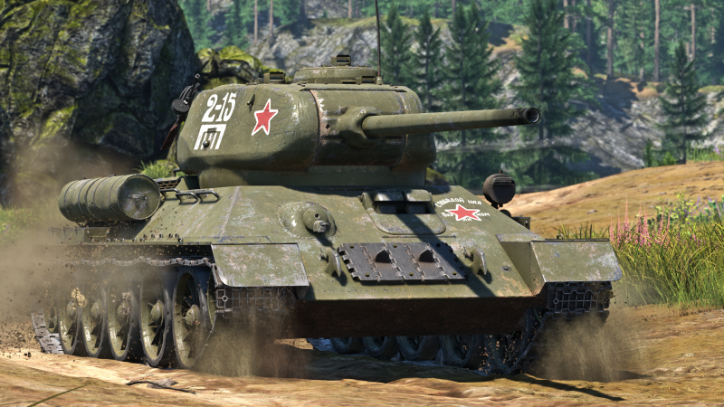 T-34-85 - War Thunder Wiki