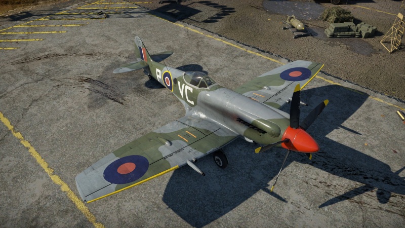 Prendergast's Spitfire FR Mk XIVe - War Thunder Wiki