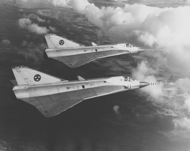 File:Saab 35 Draken prototypes.jpg
